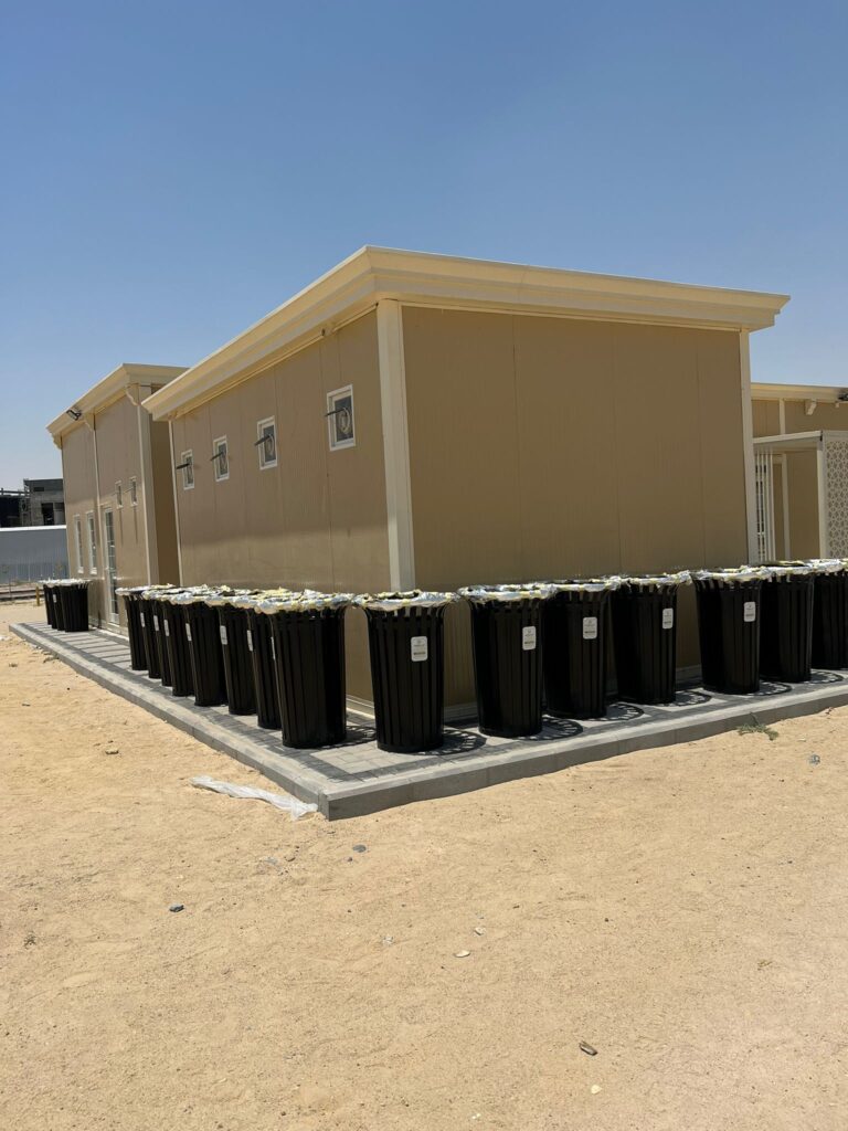 توريد حاويات قمامة لـ جمعية صباح الأحمد التعاونية